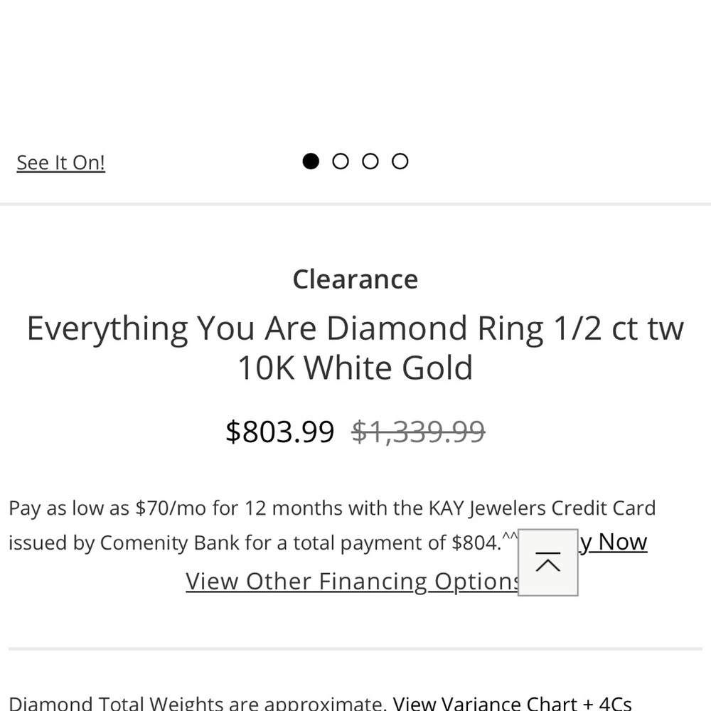 Diamond ring